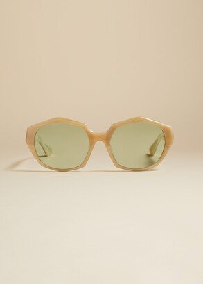 The x Oliver Peoples 1971C in Beige Silk