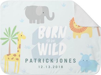 Baby Blankets: Zoo Born To Be Wild Baby Blanket