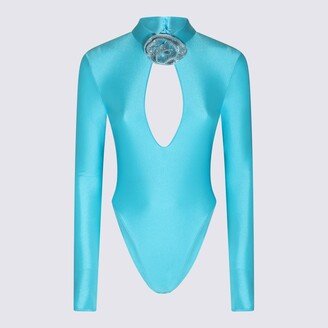 Blue Zircon Stretch Bodysuit