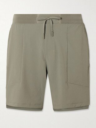 License to Train 7 Slim-Fit Stretch Recycled-Shell Drawstring Shorts