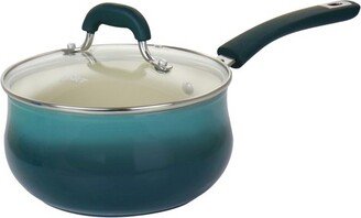 Corbett 3.1 Quart Nonstick Aluminum Saucepan in Blue