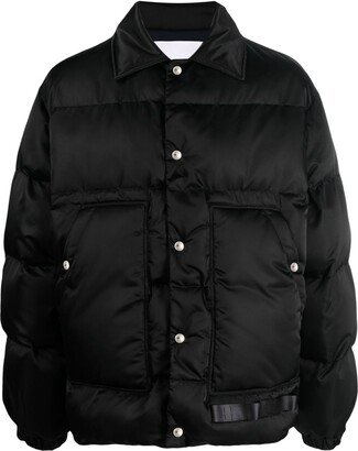 Press-Stud Puffer Jacket