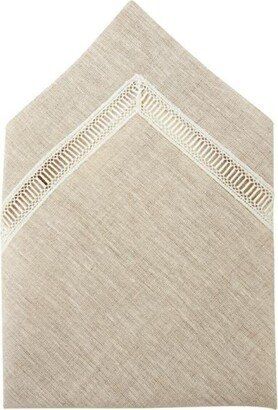 Km Home Collection Deirdre Linen Napkins Set Of 2