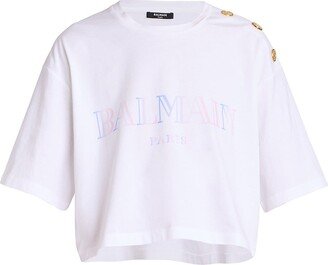 Cropped Logo T-Shirt