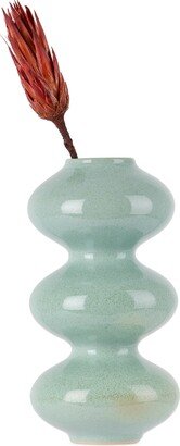 Forma Rosa Studio Blue Wave Form Vase