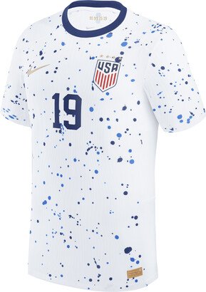 Crystal Dunn USWNT 2023 Match Home Men's Dri-FIT ADV Soccer Jersey in White