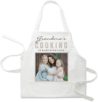 Aprons: Grandmas Cooking Apron, Adult (Onesize), Beige