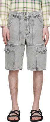 Gray Jemuel Denim Shorts