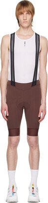 Universal Colours Burgundy Mono Bib Shorts