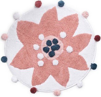 Summer Flower Kids' Bath Rug - Allure Home Creations