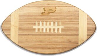 Purdue Boilermakers Touchdown! Football Cutting Board & Serving Tray - Brown