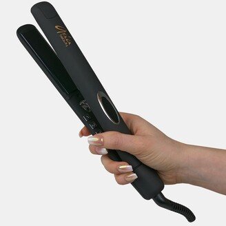 Aria Beauty 1” Black Infrared Ceramic Hair Straightener