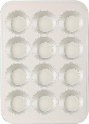 12-cup Ceramic Oven Muffin Pan, Non-Stick Coated Layer Surface