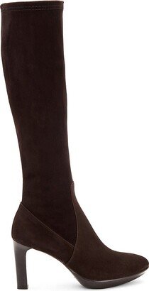 Rhumba II Stretch Suede Knee-Length Boots