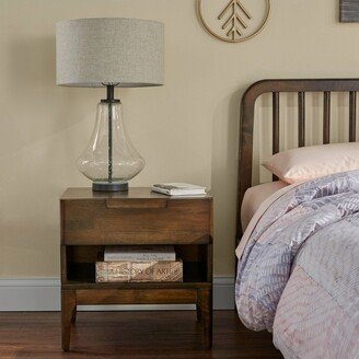 Lifestorey Lorraine Nightstand Walnut - Buylateral