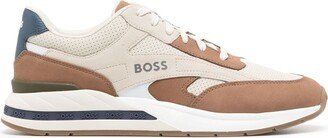 Low-Top Panelled Sneakers-AB