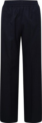 Navy Wool Blend Pants-AA