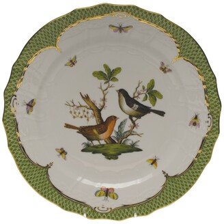 Rothschild Bird Green Motif 05 Service Plate