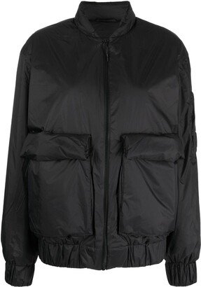 Flap-Pockets Puffer Jacket