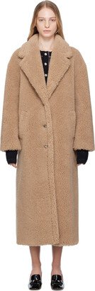 Beige Button Coat