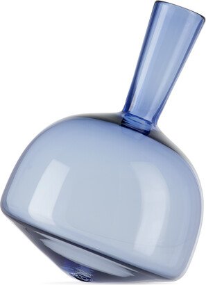 Nate Cotterman SSENSE Exclusive Blue Low Wobble Flow Decanter