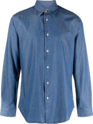 Denim Long-Sleeve Shirt