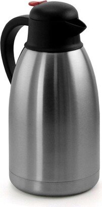 MegaChef 2L Stainless Steel Thermal Beverage Carafe for Coffee and Tea