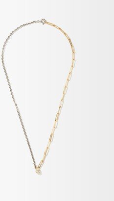 Diamond & 18kt Gold Necklace