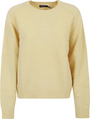 Crewneck Long-Sleeved Jumper-CD