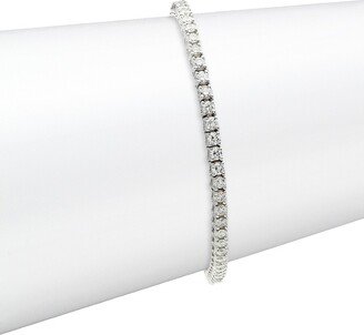 14K White Gold & Diamond Tennis Bracelet