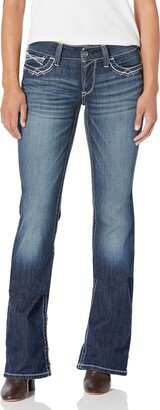 Women's R.E.A.L. Mid Rise Stretch Whipstitch Boot Cut Jean