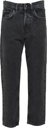 AMISH Black recycled cotton Jeremiah jeans Amish