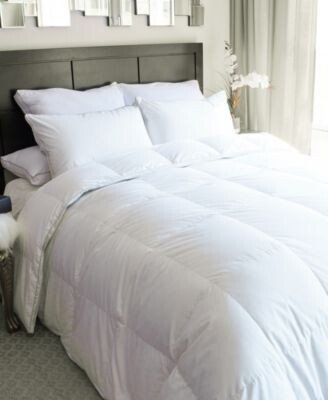 300 Thread Count 100 Cotton White Goose Down Comforter Collection