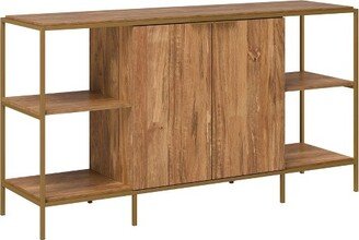 International Lux Modern TV Stand for TVs up to 65 Sindoori Mango