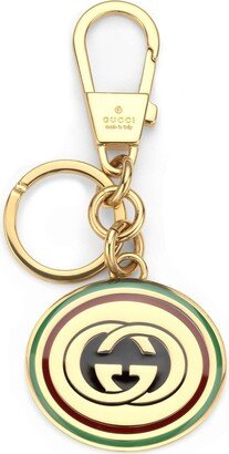 Interlocking G logo keyring