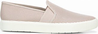 Blair Perforated Leather Slip-On Sneakers-AA