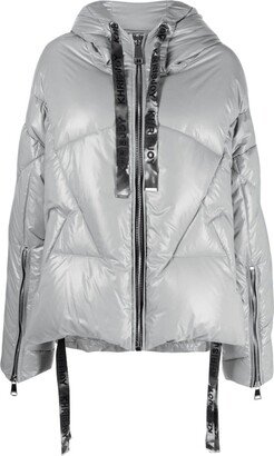 Khris Iconic hooded padded jacket