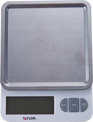 Digital Kitchen Scale with Removable Stainless Tray Set