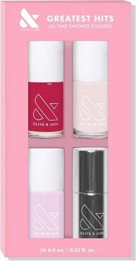 Olive & June Nail Polish Kit - Greatest Hit - 4ct