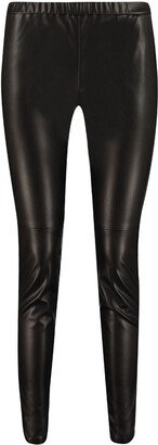 Faux Leather Trousers-AE