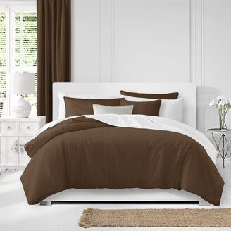 6ix Tailors Nova Walnut Coverlet & Pillow Sham Set