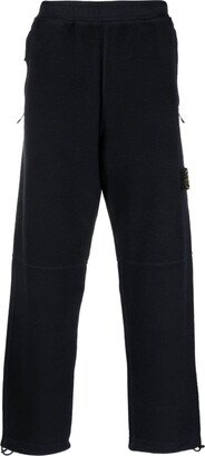 Compass-badge straight trousers