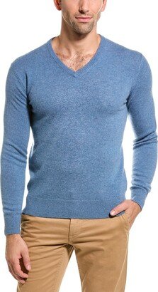 Douglas Anthony Douglas & Anthony Cashmere V-Neck Sweater-AA