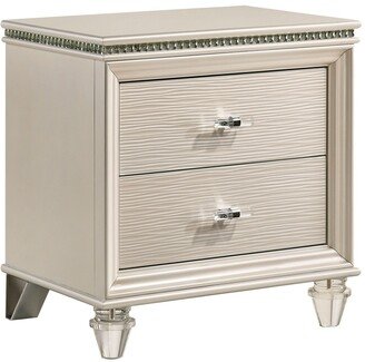 Shayer Pearl 2-Drawer Nightstand