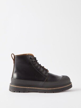 Prescott Leather Combat Boots