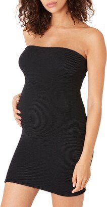 Strapless Beach Maternity Dress