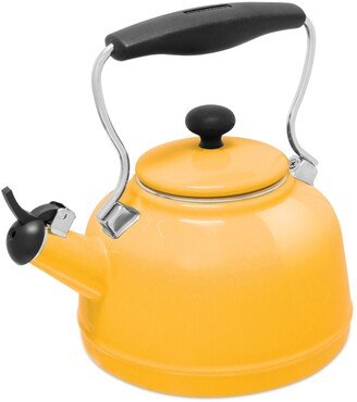 1.7-qt. Vintage Enamel-on-Steel Tea Kettle