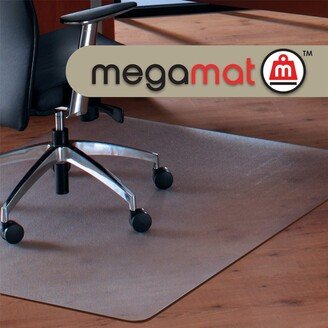 Cleartex MegaMat | Heavy Duty Chair Mat | for Hard Floors or Carpets | Size 46 x 60
