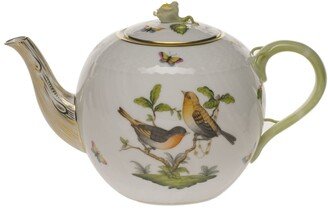 Rothschild Bird Teapot with Rose