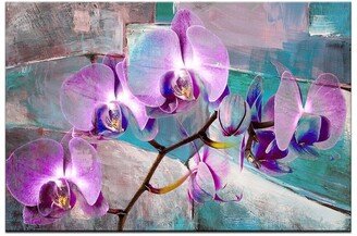 Painted Petals Xix Wrapped Canvas Wall Art By Tristan Scott